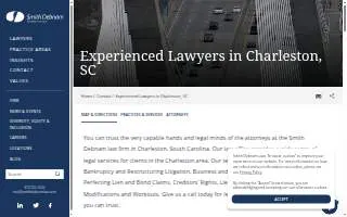 Smith Debnam Narron Drake Saintsing & Myers, LLP of Charleston website