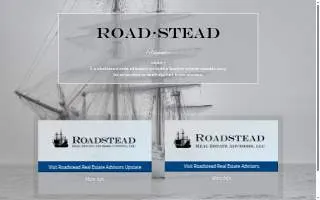 Roadstead Real Estate Advisors, LLC website