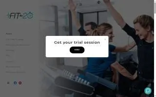 Fit-in-20 Personal Training - EMS Workout website