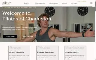 Pilates of Charleston website
