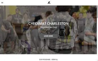 Checkmat Charleston Brazilian jiu-jitsu website