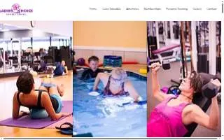 Ladies Choice Fitness Center website