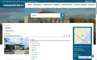 Daniel Island Recreation Center website