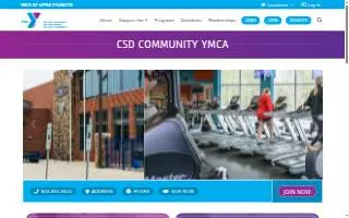 Clover/Lake Wylie YMCA Aquatics Center website