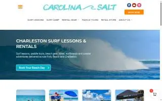 Charleston Paddle Co. website