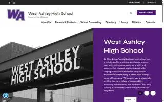 WAHS Tennis Courts of Charleston website