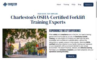 Charleston Forklift Training