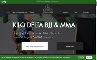 Kilo Delta BJJ & MMA website