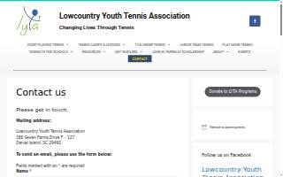 Lowcountry Youth Tennis Association
