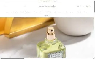 herba botanicals website