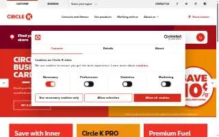 Circle K of Daniel Island website