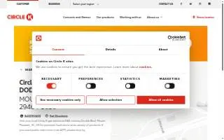 Circle K | Gas Station of Mt Pleasant website