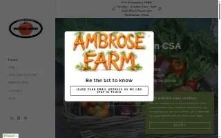 Ambrose Family Farm of Wadmalaw Island website