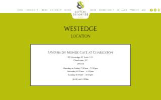 Saveurs Du Monde Cafe WestEdge