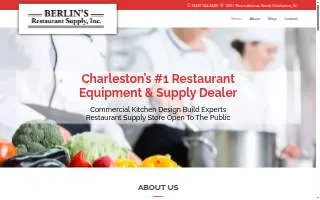 Berlin's Restaurant Supply website