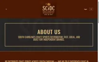SCDC (South Carolina Distribution Co.) website