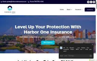 Harbor One Insurance of Murrells Inlet website