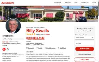 Billy Swails - State Farm Insurance Agent