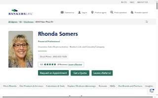 Rhonda Somers, Bankers Life Agent
