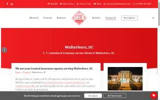 C. T. Lowndes & Company of Walterboro website