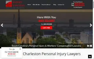 CFJ Injury Lawyers, LLC of North Charleston website