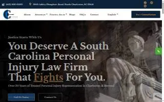 Clekis Law Firm website