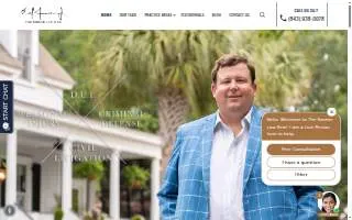 Farmer Law Firm website