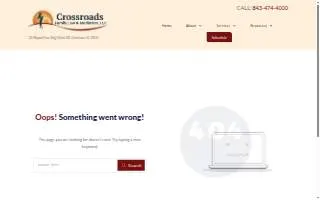 Crossroads Family Law & Mediation, LLC website