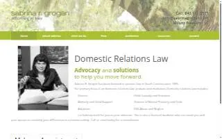 Sabrina R. Grogan, Attorney at Law website