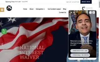 Jorge Munoz Law Firm of North Charleston website