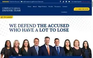Greg McCollum Complete Legal Defense Team of Summerville website