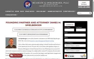 McGrath & Spielberger, PLLC: James Spielberger website