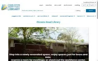 Otranto Road Library website