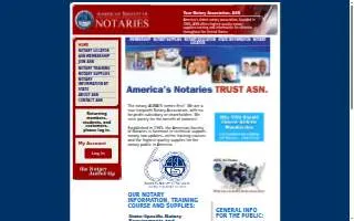 American Society of Notaries website