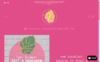 Goldleaf Plant Boutique website