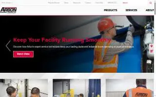 Arbon Equipment Corporation of Charleston website