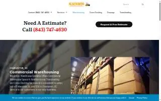 Blackmon Warehouse Systems website