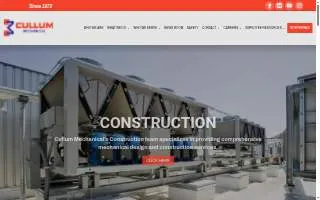 G&B Mechanical website
