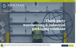 Kontane Logistics of North Charleston website