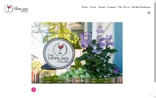The Tippling House website