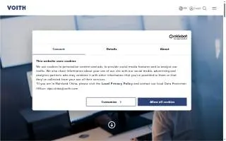 Voith US Inc website