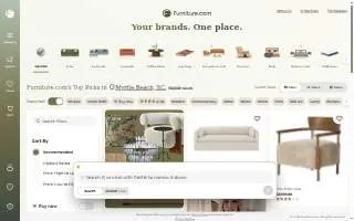 Havertys Furniture of Charleston website
