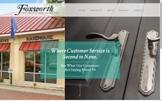 Foxworth Decorative Hardware, LLC website