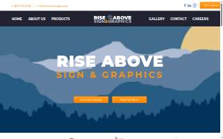 Rise Above Sign & Graphics