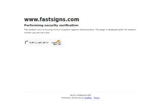 FASTSIGNS of Sterling Heights website