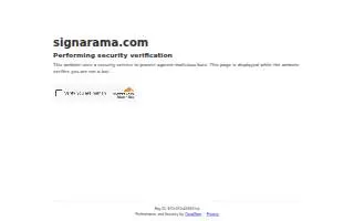 Signarama of Hackensack website