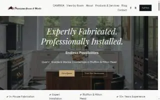 Precision Granite & Marble website