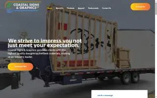 Coastal Signs & Graphics website