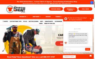 The Stitch N Print Store - Screen Printing & Embroidery Shop