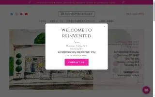 Reinvented Upscale Resale website